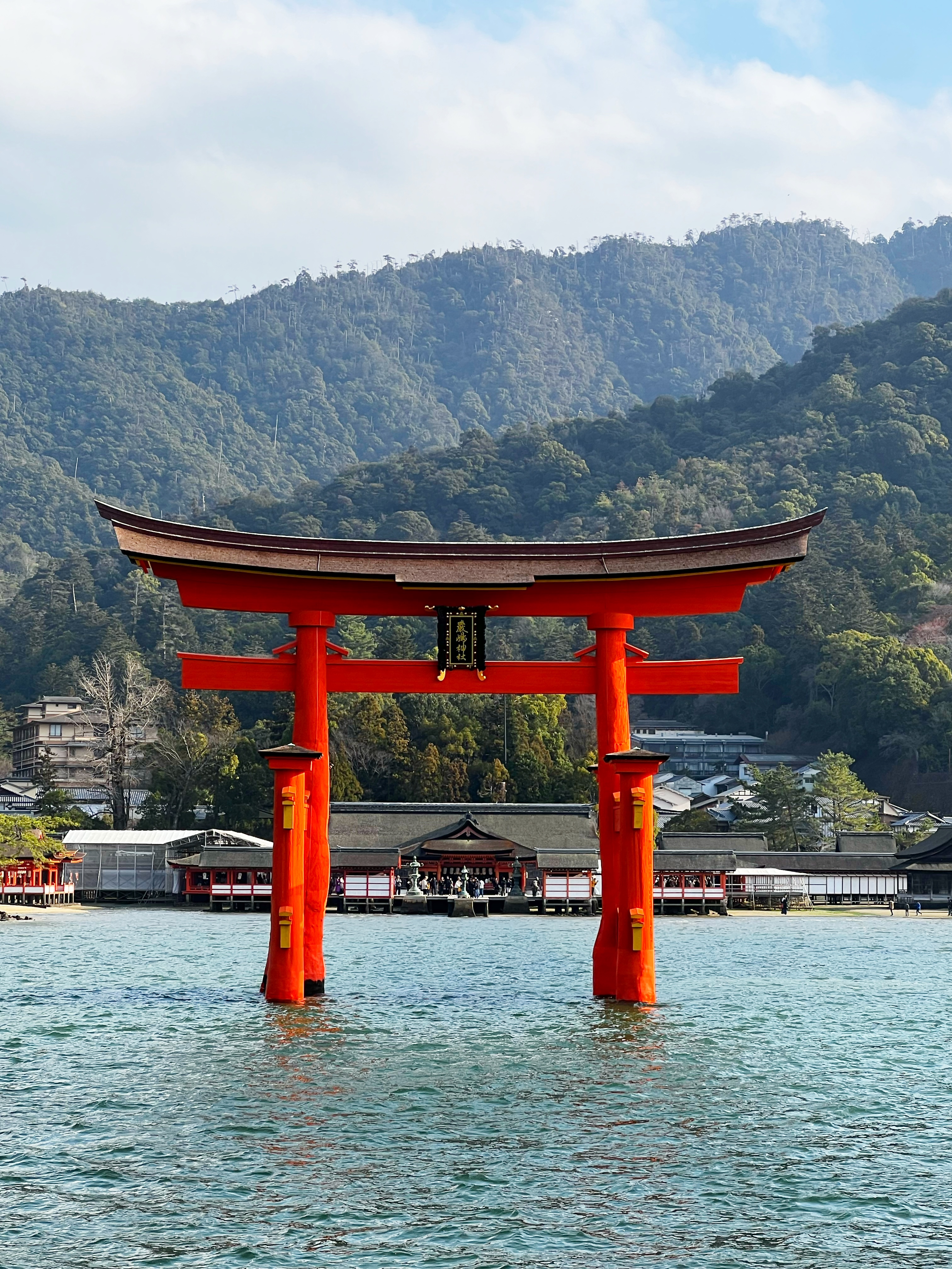 厳島神社の鳥居